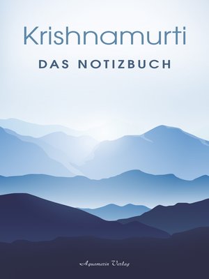 cover image of Krishnamurti
